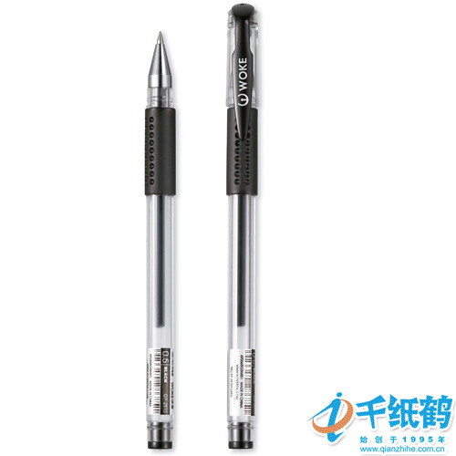 WOKE沃克 GP-2510 欧标黑色中性水笔 0.5mm